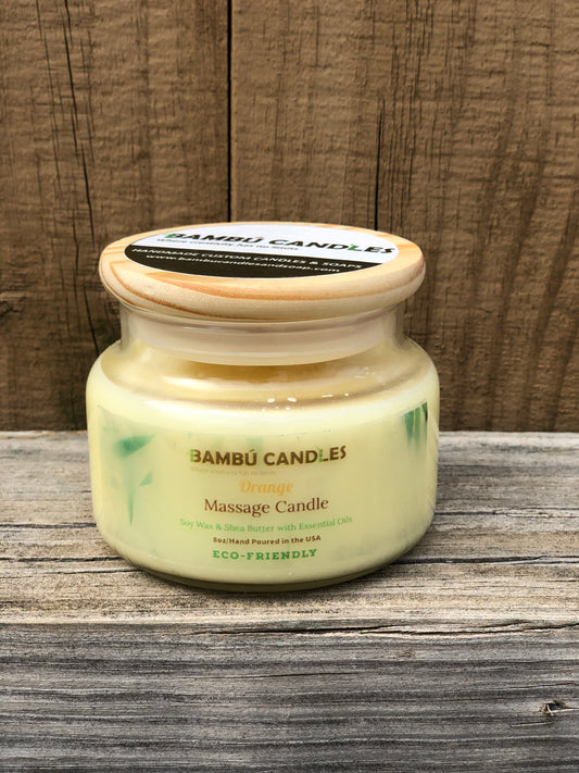 Orange Massage Candle