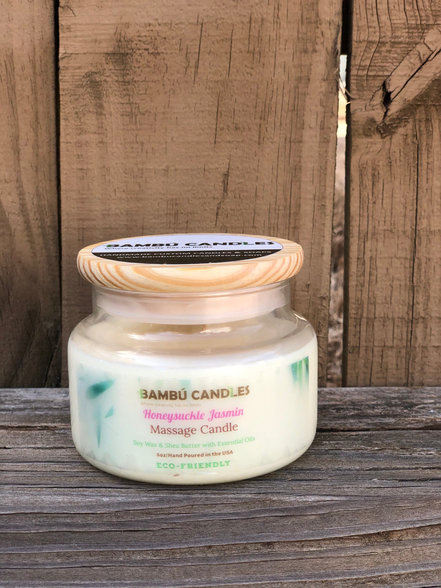 Honeysuckle Jasmine Massage Candle