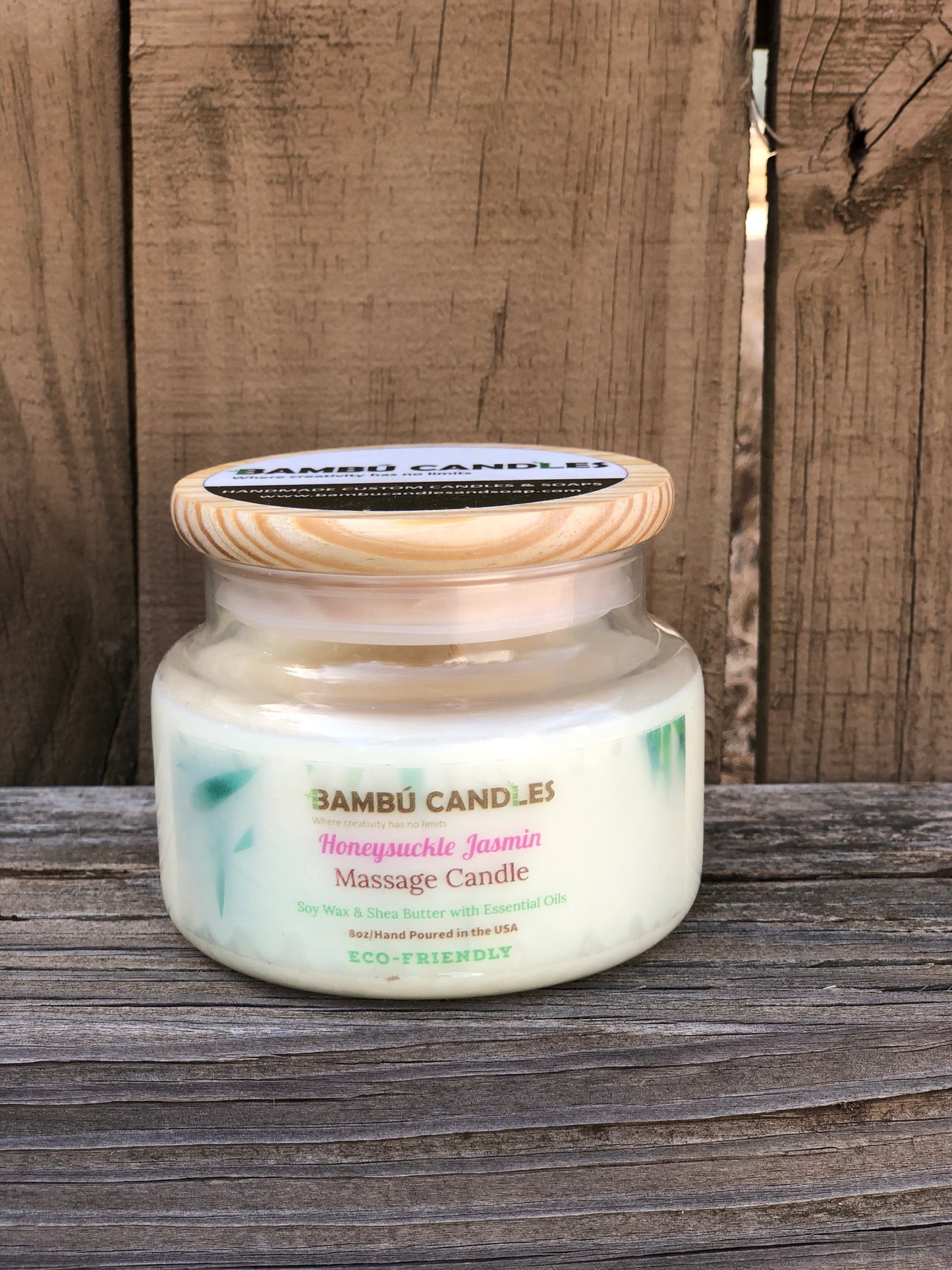 Honeysuckle Jasmine Massage Candle