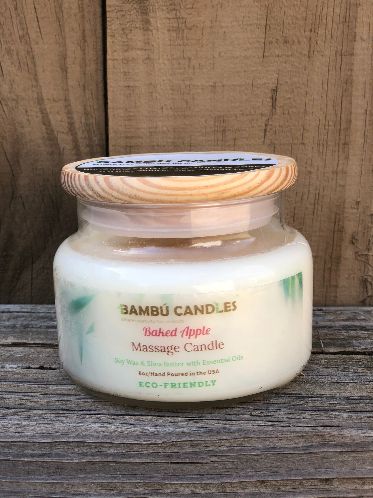 Baked Apple Massage Candle