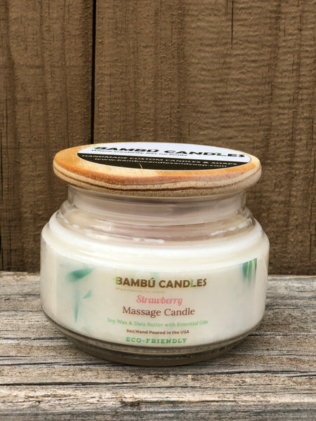 Strawberry Massage Candle