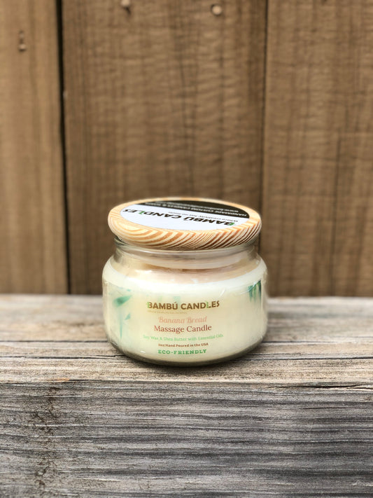 Banana Bread Massage Candle