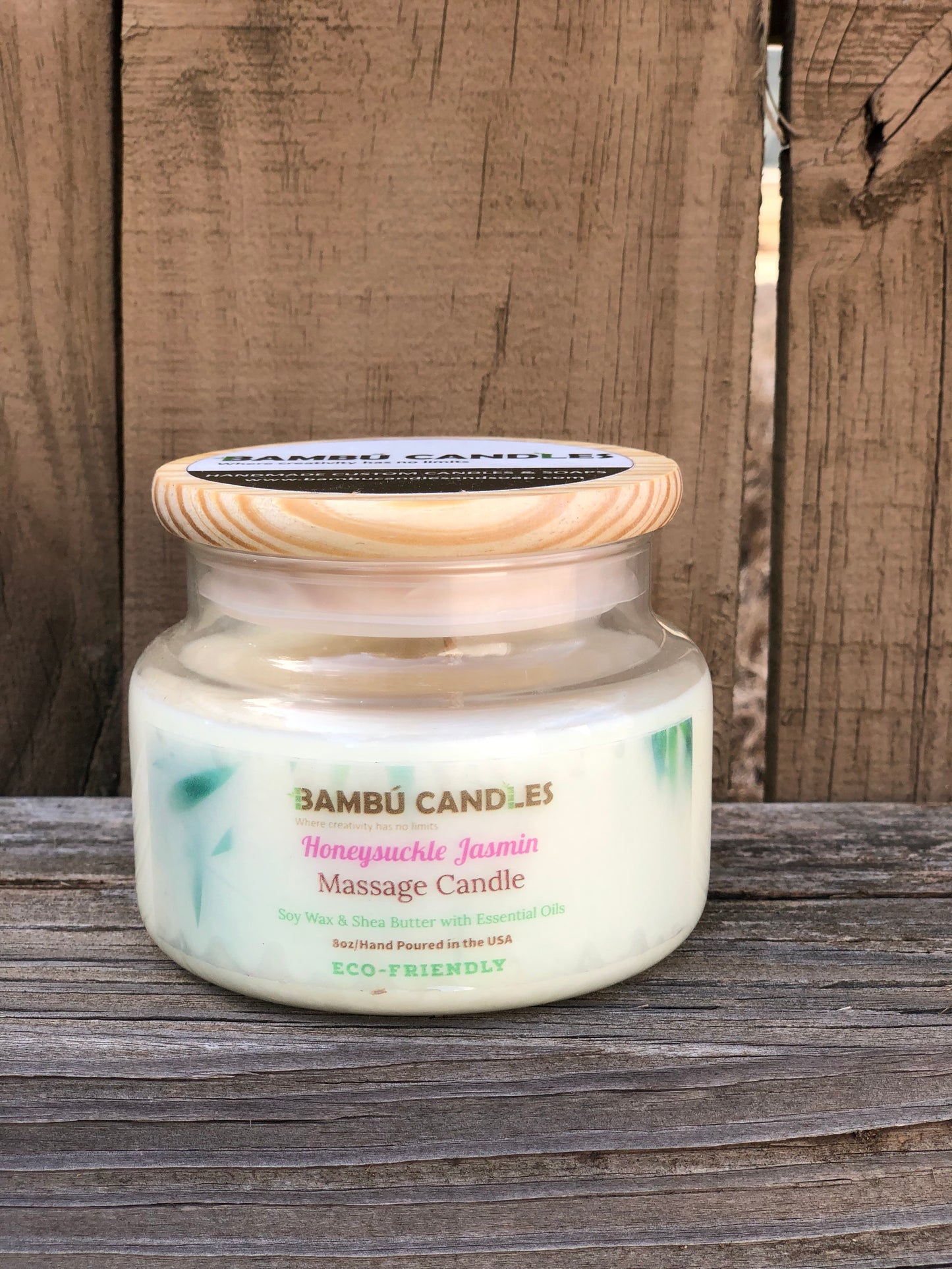 Honeysuckle Jasmine Massage Candle