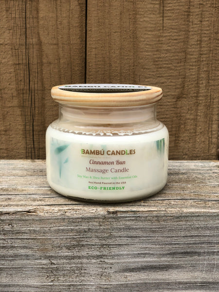 Cinnamon Bun Massage Candle