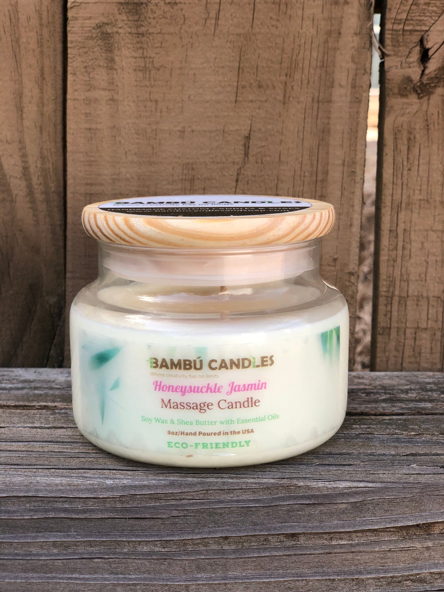 Honeysuckle Jasmine Massage Candle