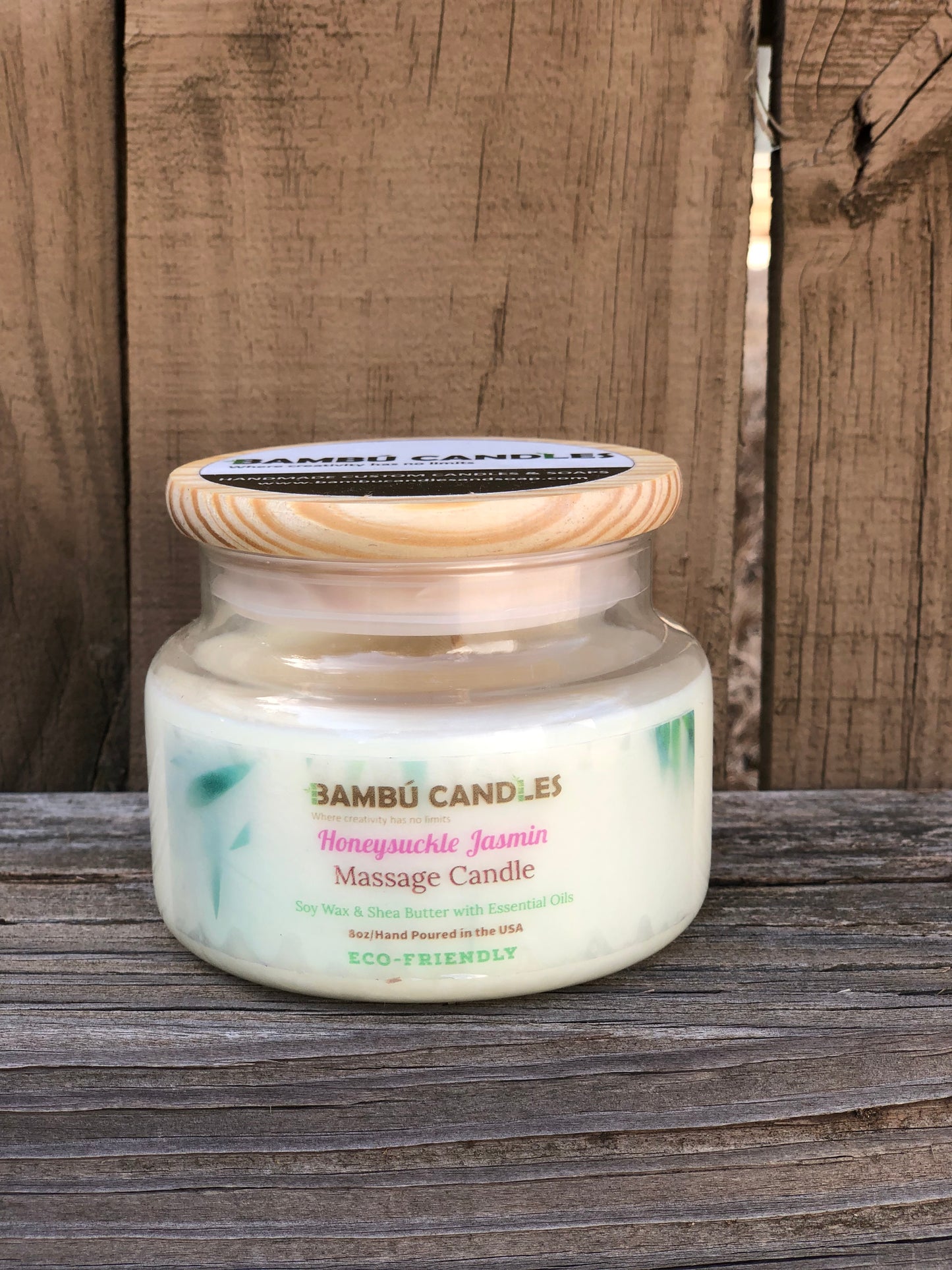 Honeysuckle Jasmine Massage Candle